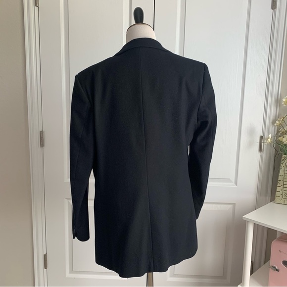 L.L. Bean Wool and Cashmere Button Blazer - Picture 9 of 11